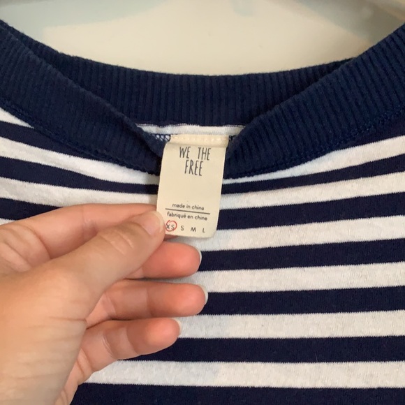 Free people stripped shirt - Picture 2 of 2